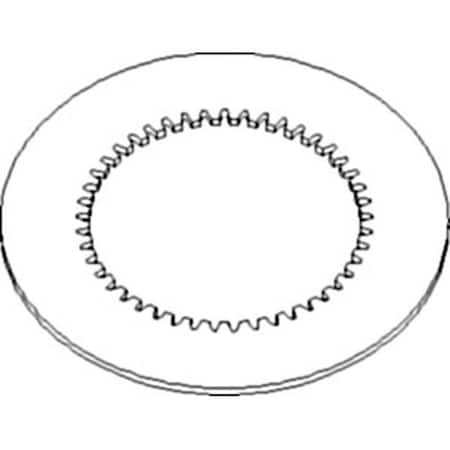 Aftermarket Transmission Steel Clutch Disc Fits John Deere 550 550A 550B 555 A B T44804